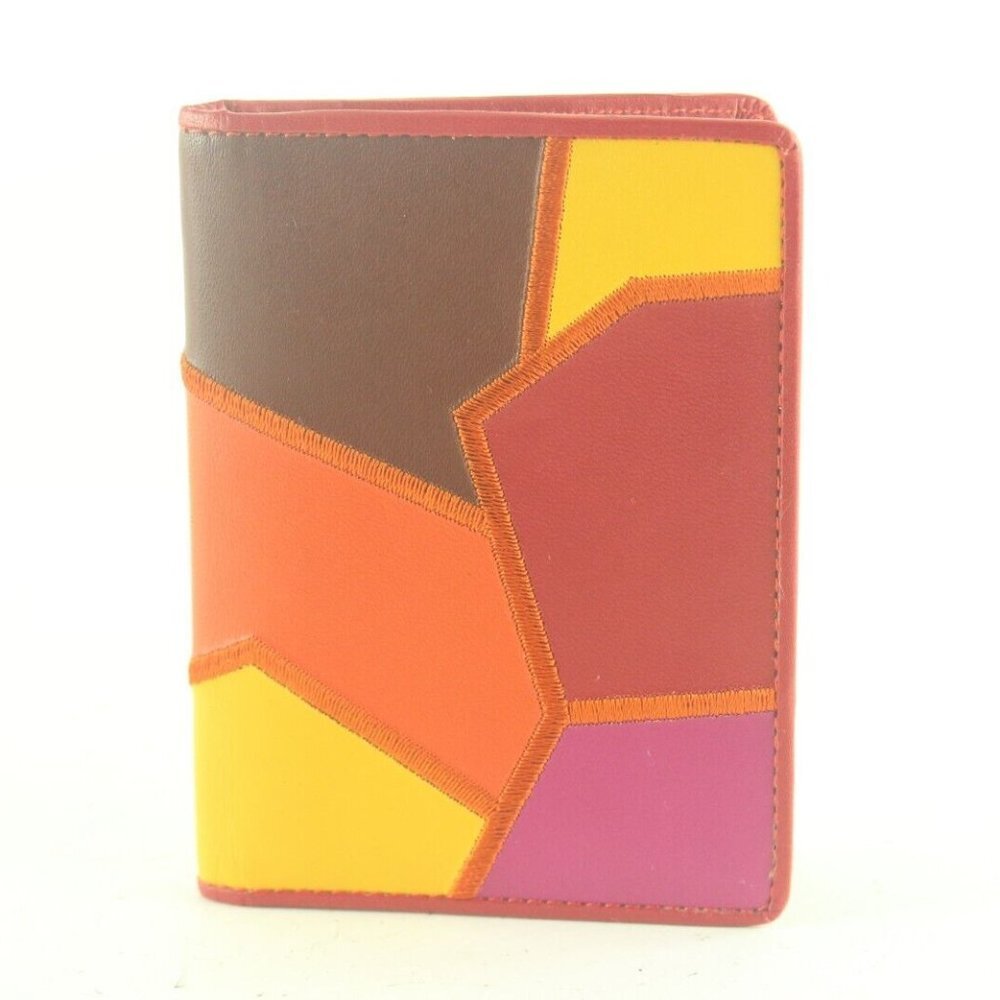Saint Laurent Multicolor Leather Card Holder Wallet 1YSL83K